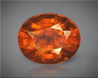 Natural Hessonite Garnet (Gomed) Certified 4.44 Cts ( 32906 ) 